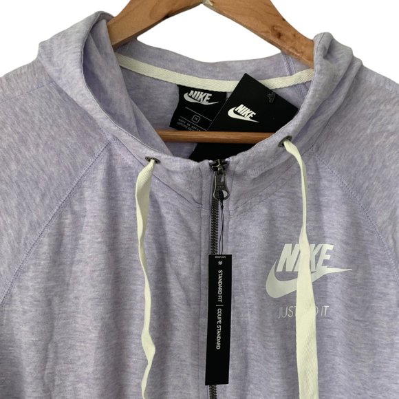 Nike Sportswear Plus Size Women's Full-Zip Drawstring Hoodie  with pockets 1X - Picture 4 of 9